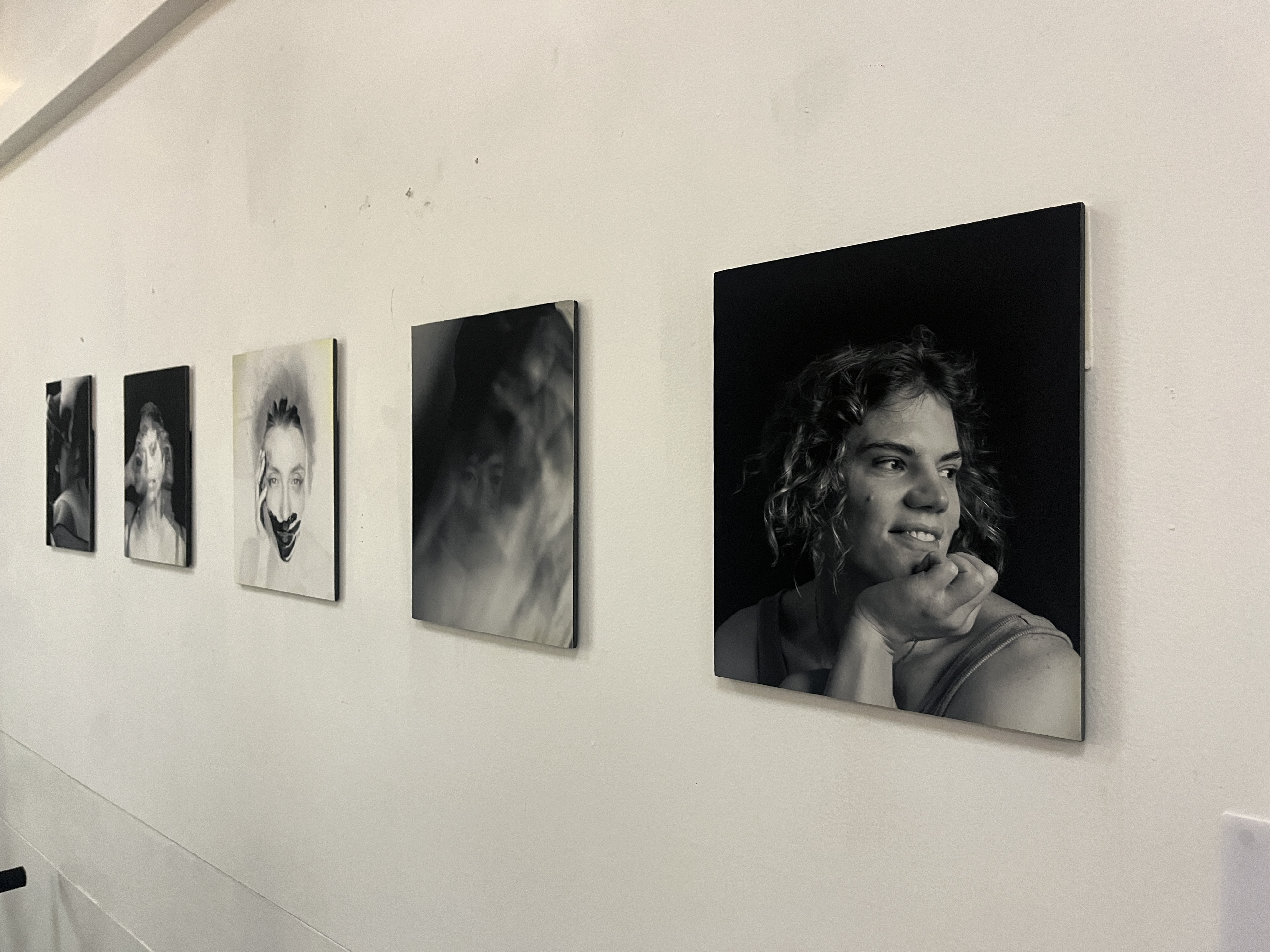 Held in the Blur exhibition alternate view at Lyox Gallery