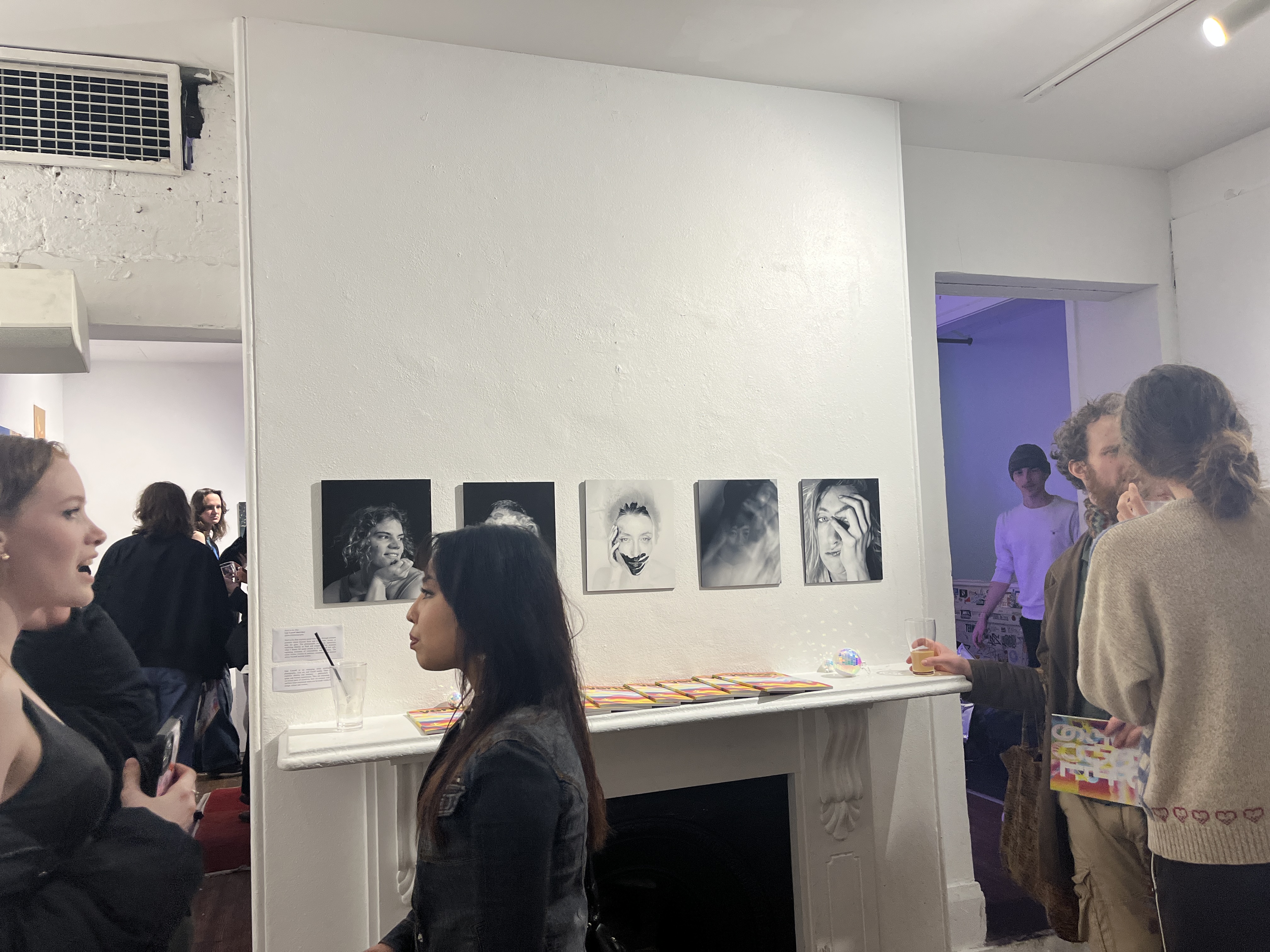 Held in the Blur exhibition installation detail at The Goodspace Gallery