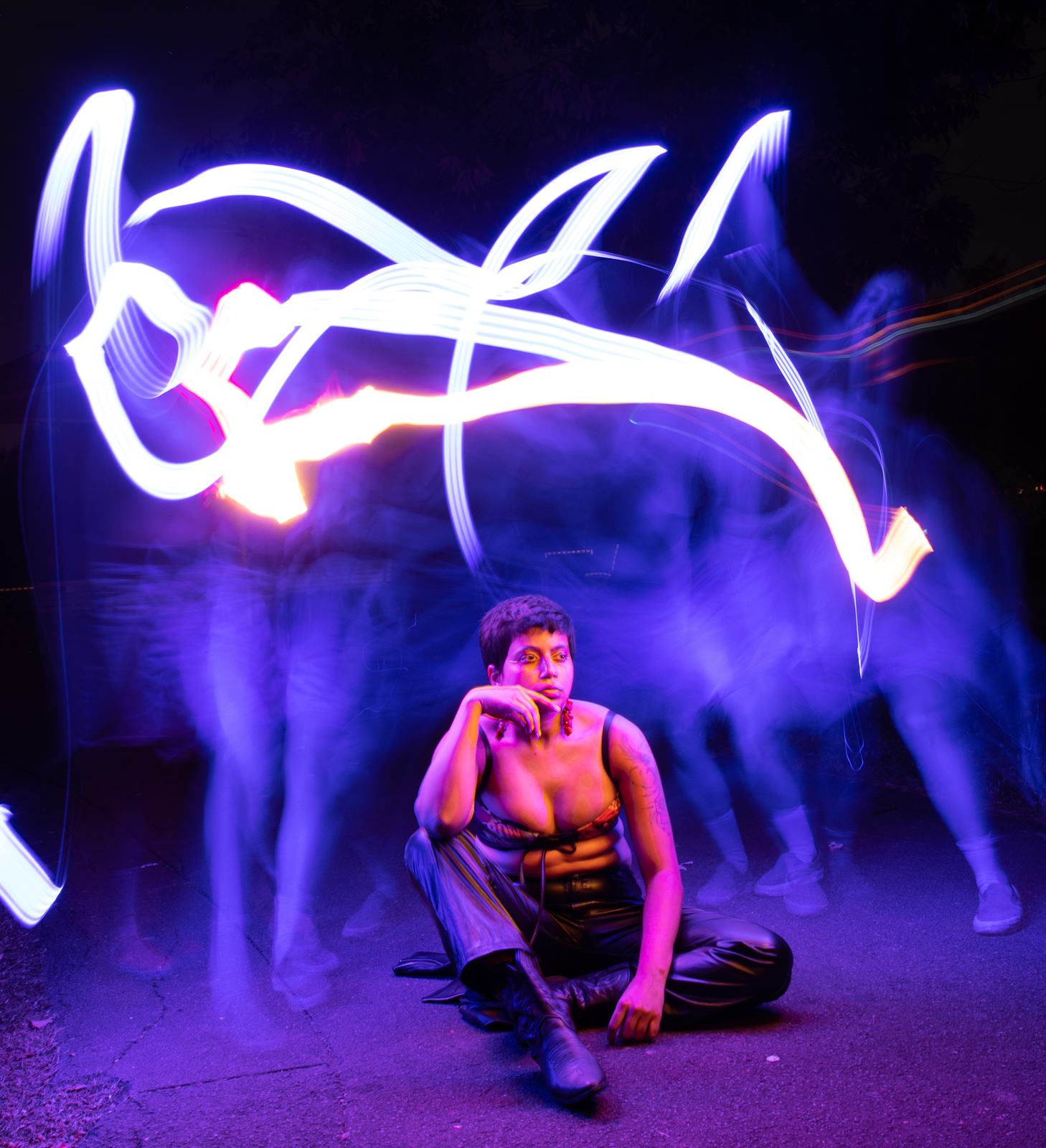 Street photography moment