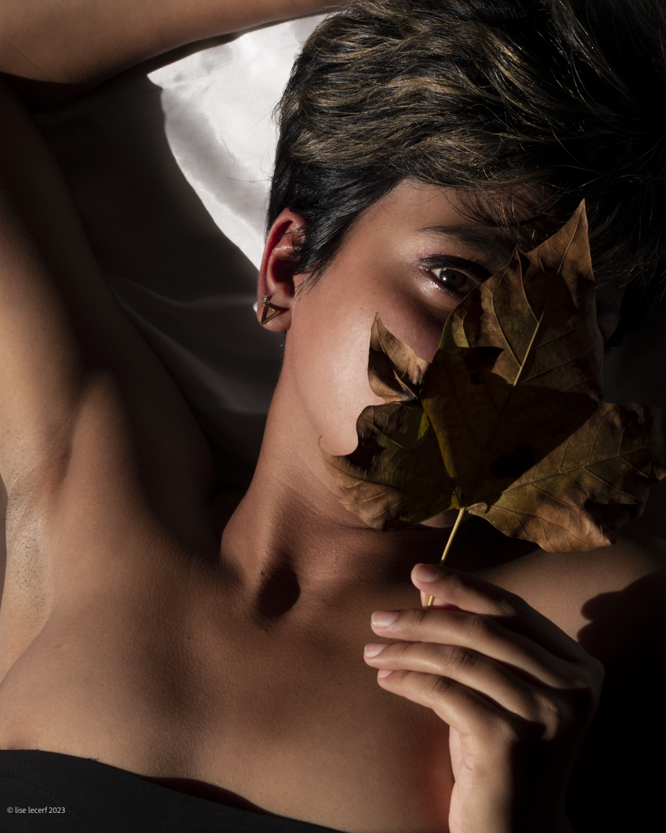 Studio portrait photography