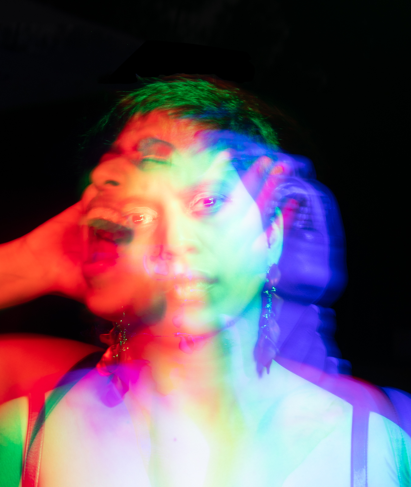 Studio portrait photography